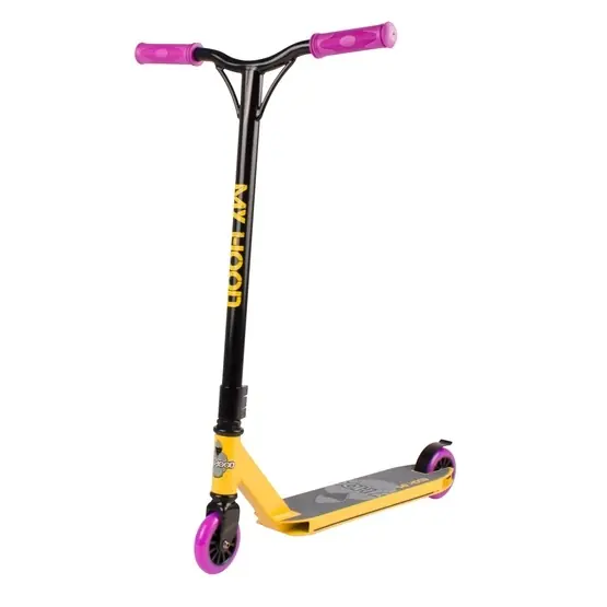 Billig My Hood - Trick Scooter 7.0 - Svart/Lila/Gul
