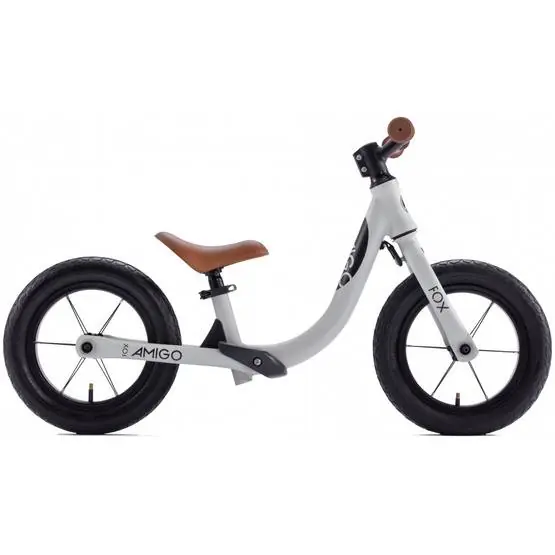 Amigo - Barncykel - Fox 12 Inch Grå Bästa pris