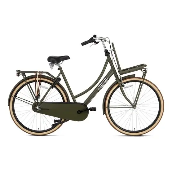 Fynd Popal - Damcykel - Daily Dutch 28 Inch 57 Cm 3 Växlar Army Grön
