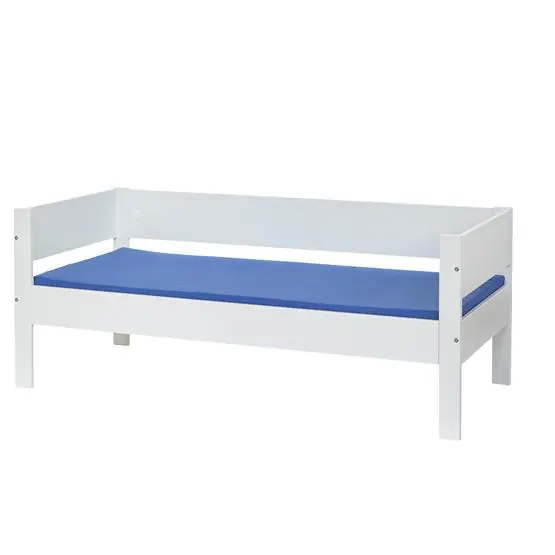 Huxie - Dagbädd Med Skyddskanter - Vit - 90x200 Cm Begränsat antal