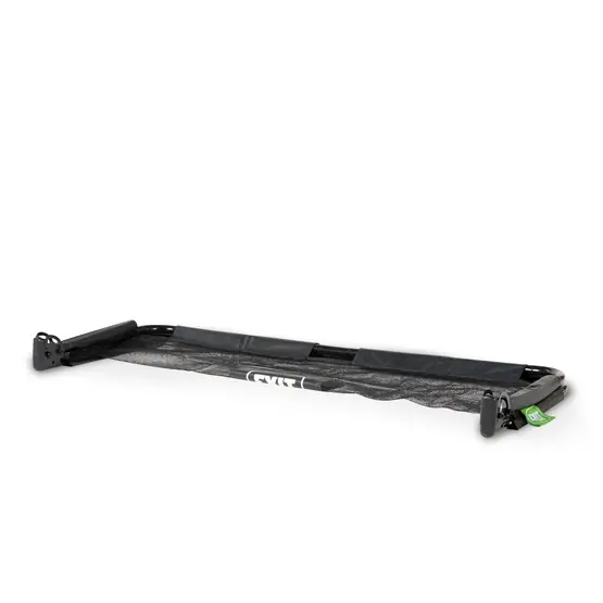 Exit - Fotbollsmål - Panna Fällbar Stål 150X60Cm - Set Med 2 St - Svart Snabb frakt