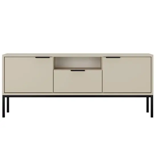 Sista chansen Austin - Tv Bänk 135 cm - Cashmere Och Svart