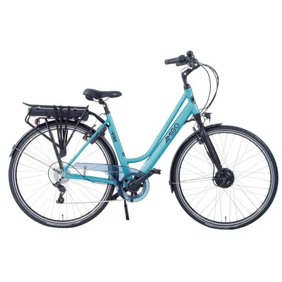 Amigo - E-Vibe D1-1 28 Inch 51 Cm 7 Växlar Rim Brakes Matt Blå prisnedsättning