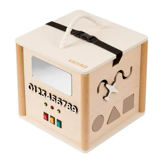 Woobiboo Sensory Manipulation Cube - Bohema Nedsatt pris