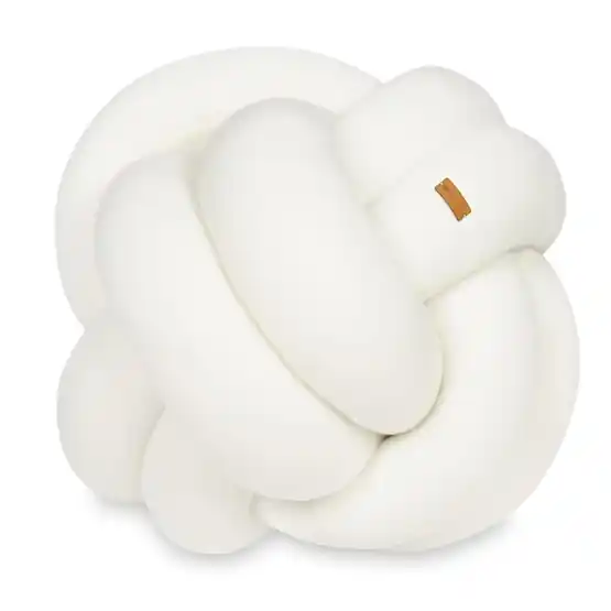 Kudde - Knutkudde - 30X30 Cm Cream Fynd