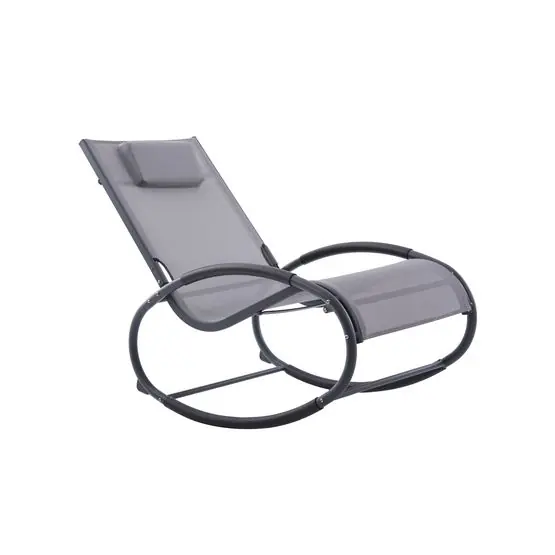 Köp online Vivere - Solstol Wave Lounger - Grå