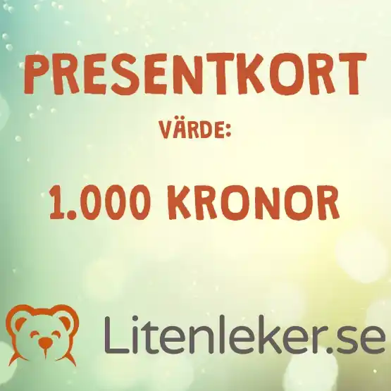 Begränsat erbjudande Litenleker - Presentkort 1 000 kr