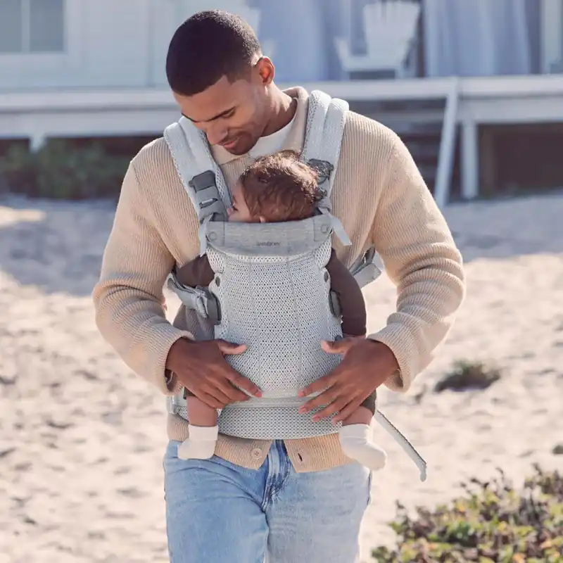 BABYBJORN bärsele Harmony 3D Mesh Silver Snabb leverans