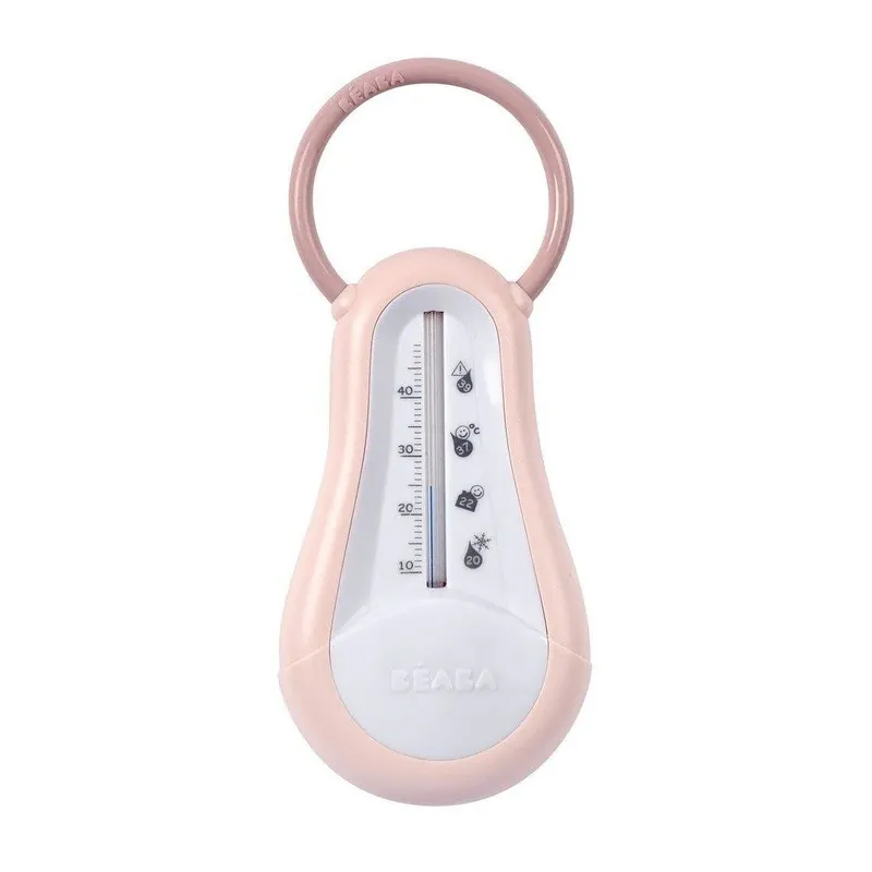 Populär Beaba Badtermometer Gammal Rosa
