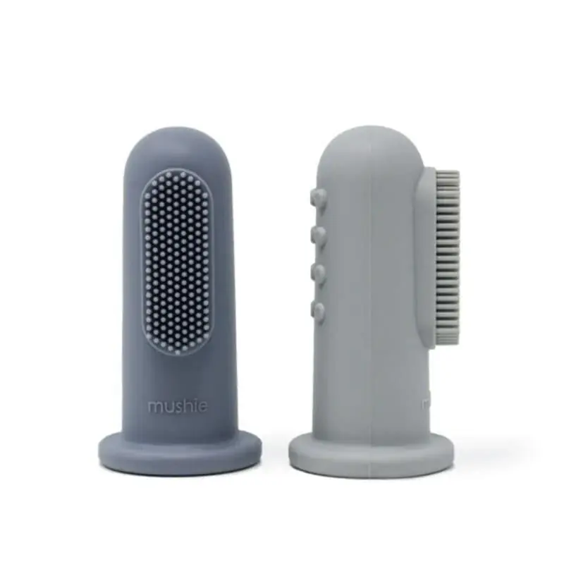 Mushie 2 första fingerborstar Stone and Tradewinds Reapris