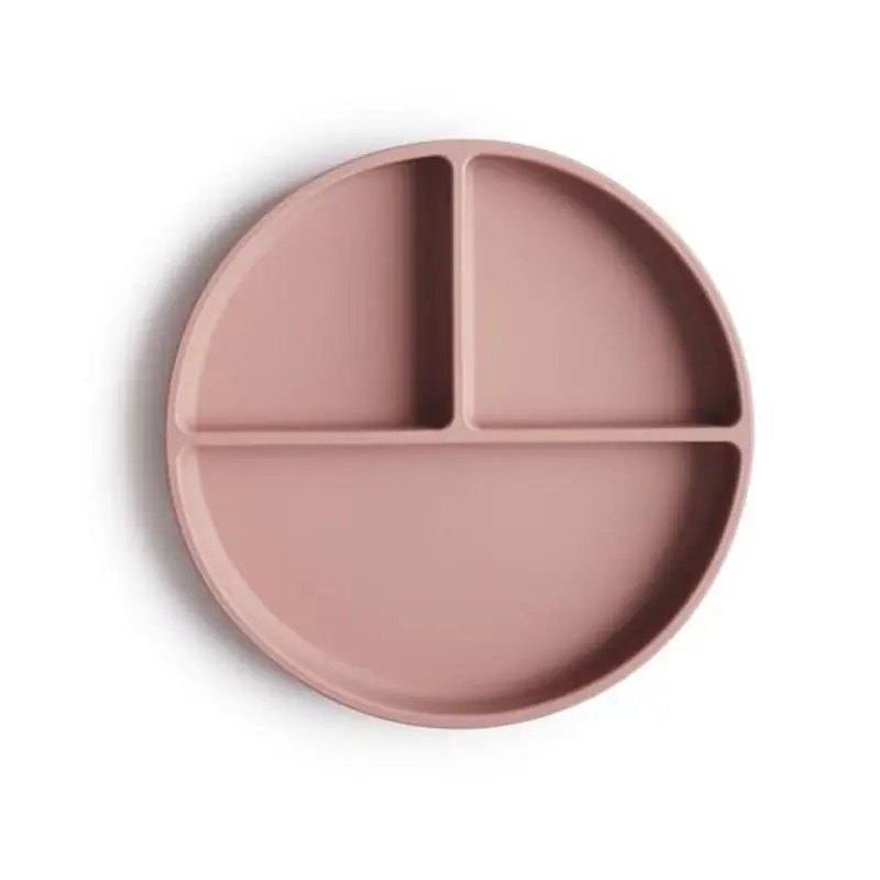 Beställ nu Mushie Silikonplatta Blush