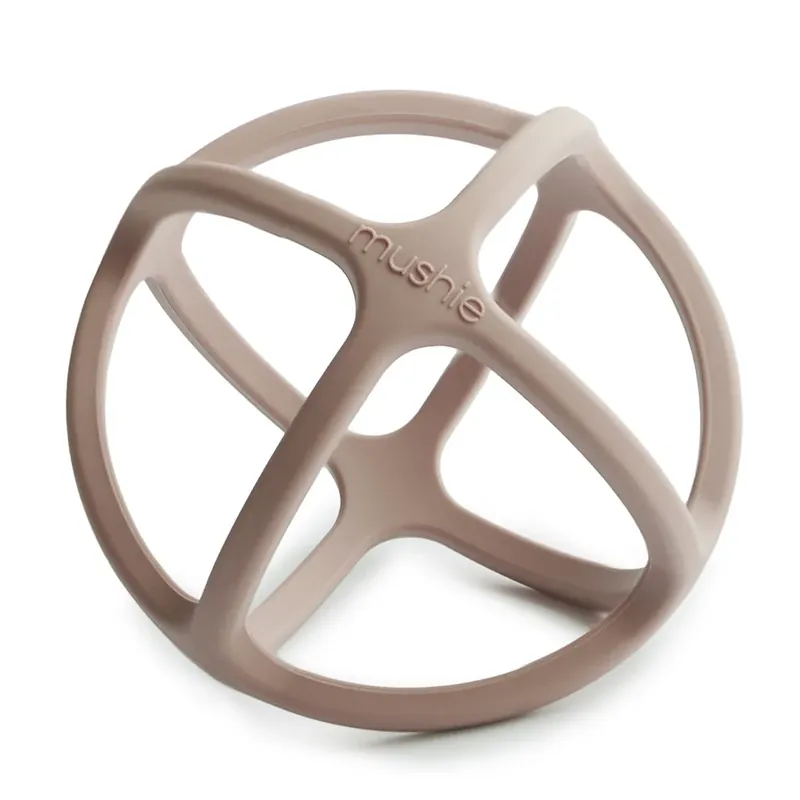 Mushie 3D-sensorisk bitring i silikon Shifting Sand Expressleverans