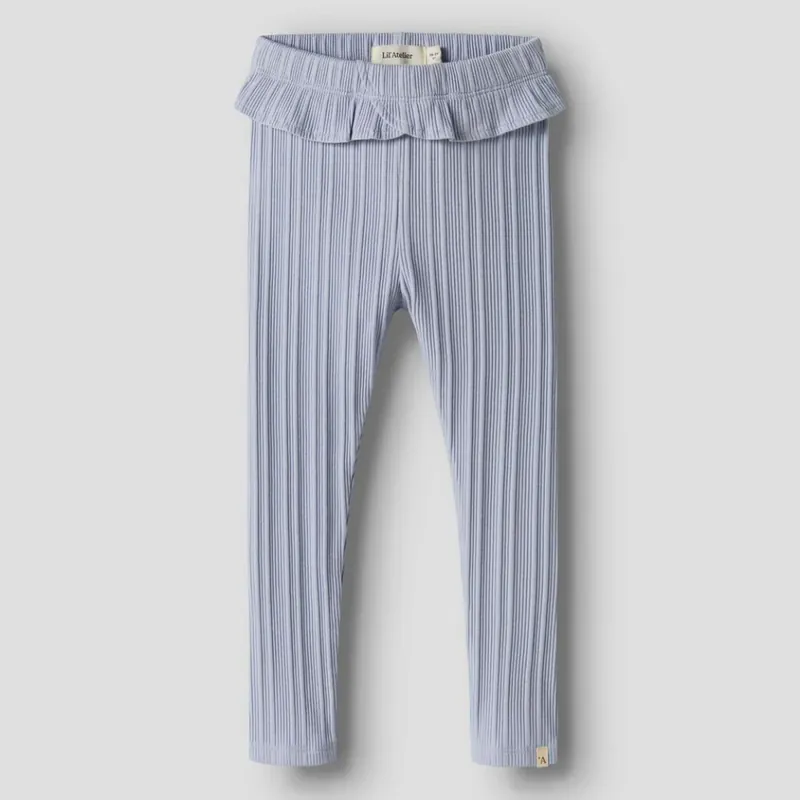 Säker betalning Lil‘ Atelier Barnleggings för flickor Zen Blue NMFTANSY