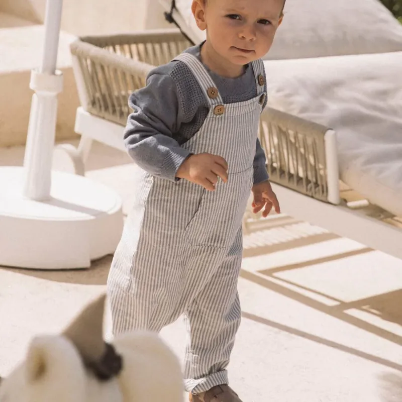 Lågt pris Lil‘ Atelier Baby pojke trädgårdsmästare kokosmjölk NBMDARKO