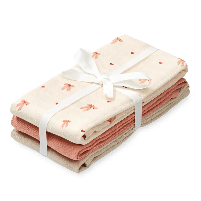 Kundfavorit Cam Cam Copenhagen Muslin-blöjor, 3-pack mix Bows