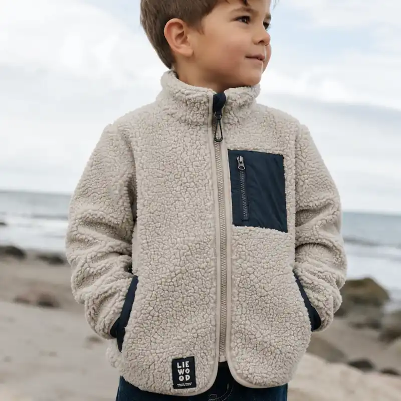 Begränsad tid Liewood Barnfleece Nolan Mist