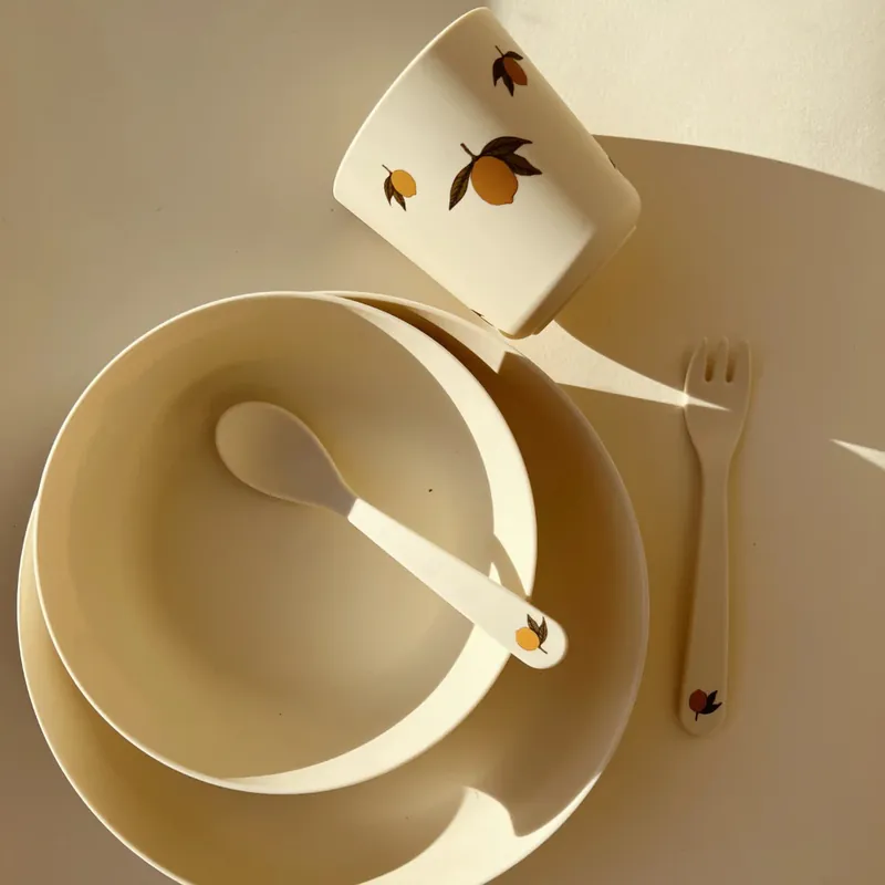 Konges Slojd Lunchset Citron Nedsatt pris