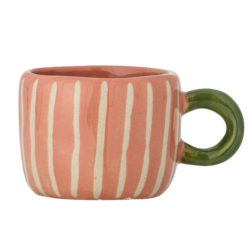 Rabatt Bloomingville Stengodsmugg liten Nini Rose