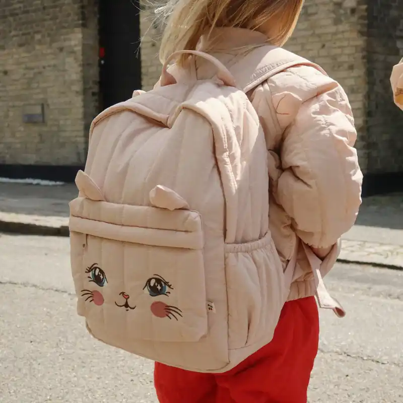 Konges Slojd Ryggsäck för barn Juno Kitty Cameo Rose Endast idag