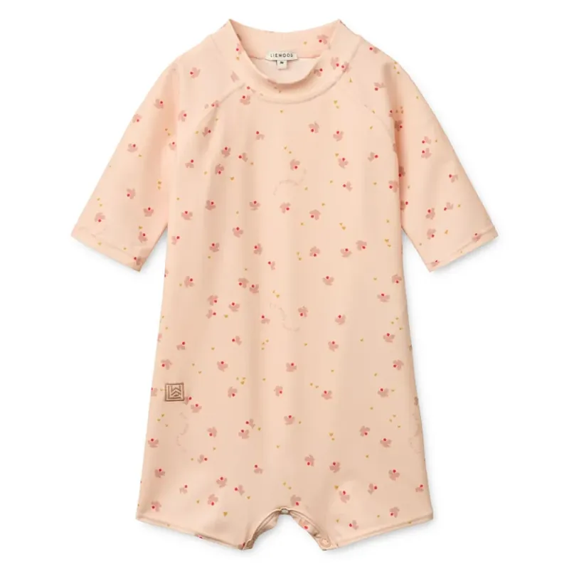 Liewood baby baddräkt Thor Mini Butterfly / Apple Blossom Outlet