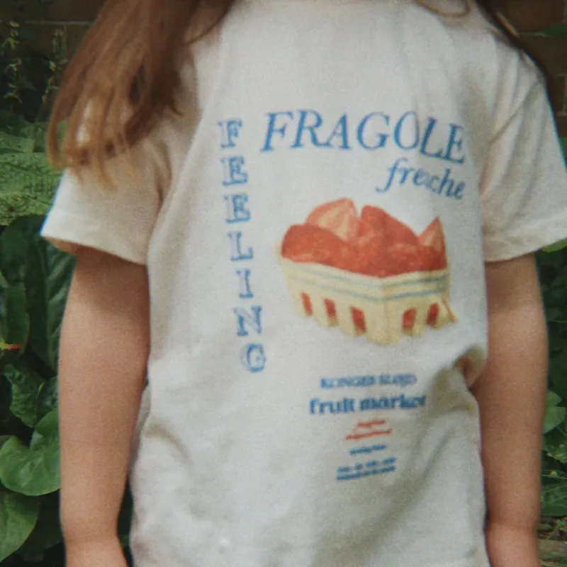 Konges Slojd barn Era Tee OCS Creole rosa tröja Kampanjpris