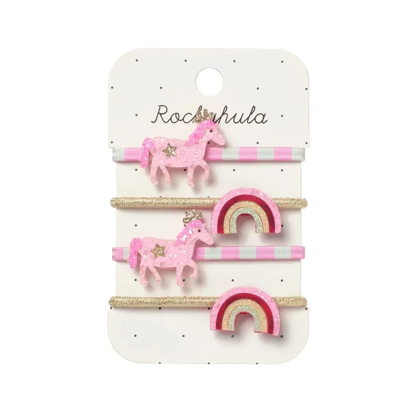 Lägg i varukorgen Rockahula Pink Pony randig hårresår för flickor