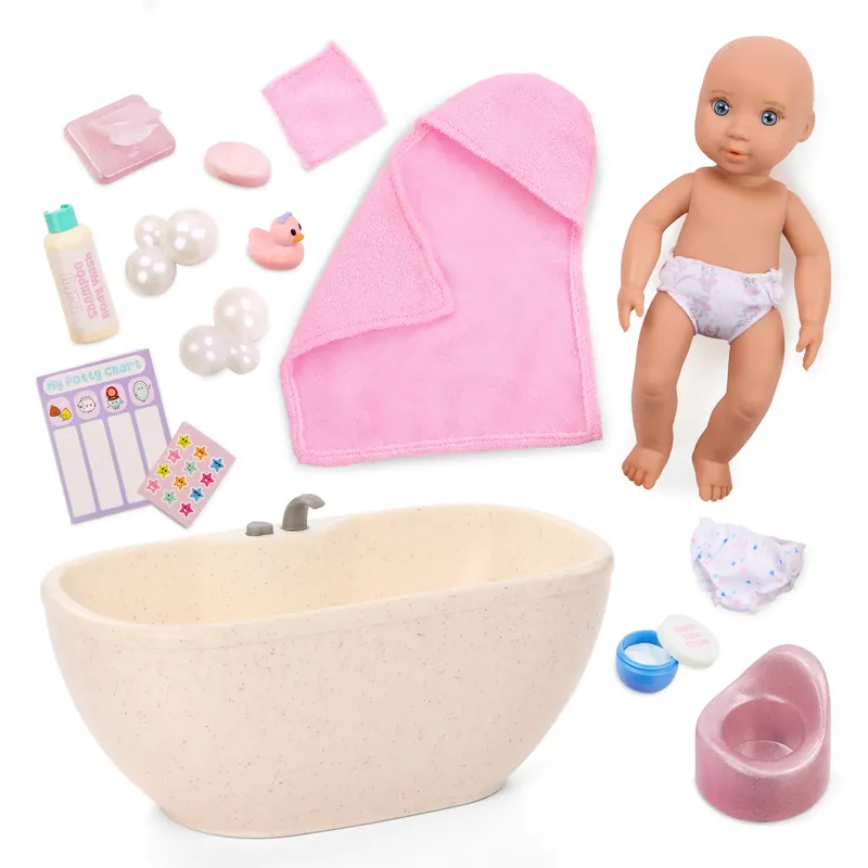 Our Generation babydocka med badkar, potta och tillbehör Lågt pris