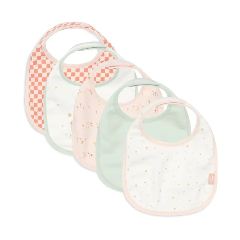 Jollein vattentät haklapp Jersey Pretty Picnic 5-pack Erbjudandepris