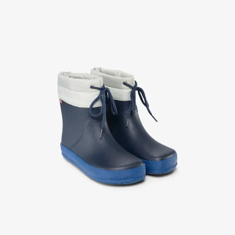 Viking Barefoot Kids Gummistövlar Alv Navy Billig