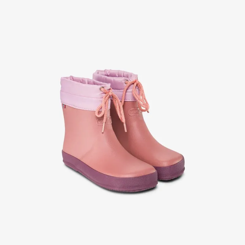Rabatt Viking Barefoot Gummistövlar för barn Alv Pink