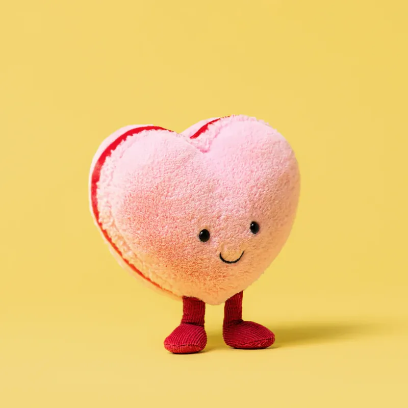 Jellycat maskot Merry Noodle Heart Colette 13 cm Trygg betalning