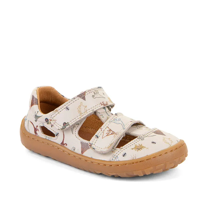 Froddo barfotasandaler för barn, beige Billigare