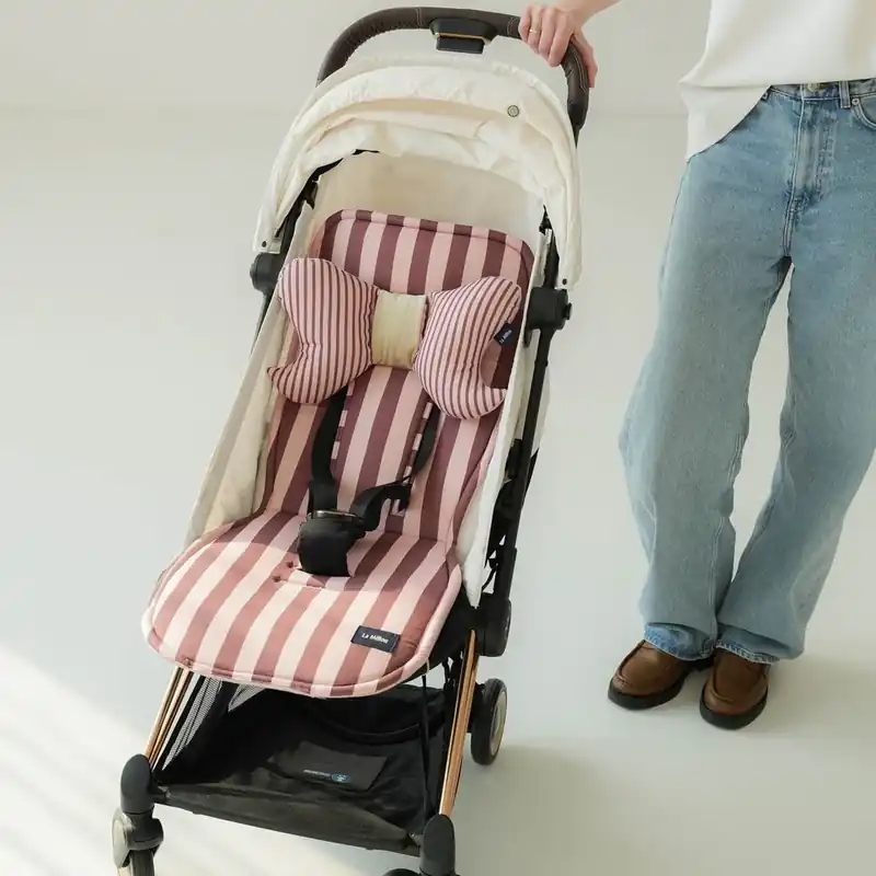 Begränsat antal La Millou walking set STRIPES PINK