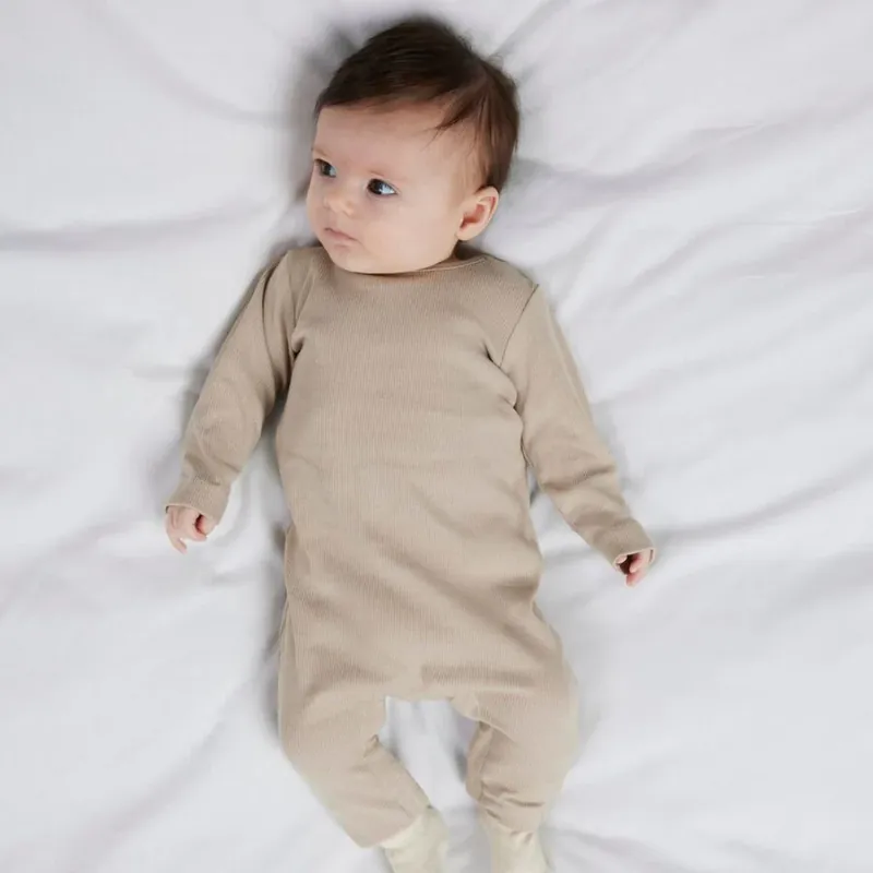 Name It baby body för bebisar, ribbad, ren kashmir NBNNAKAL Reapris