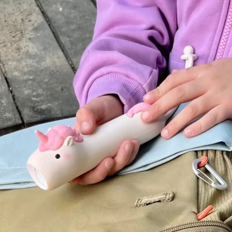 Rabatter Rabbit & Friends ficklampa för barn enhörning PINKY