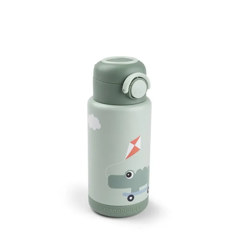 Done By Deer termosflaska 340 ml Playground Green Utförsäljning