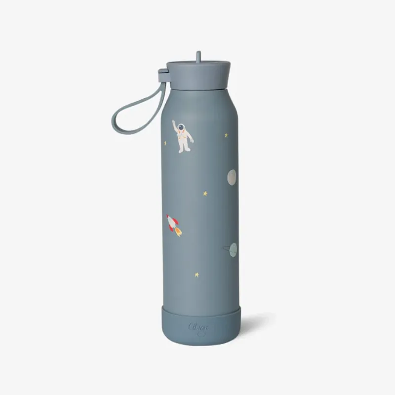 Citron, termosflaska i rostfritt stål, 500 ml - Spaceship Dusty Blue Bästa pris