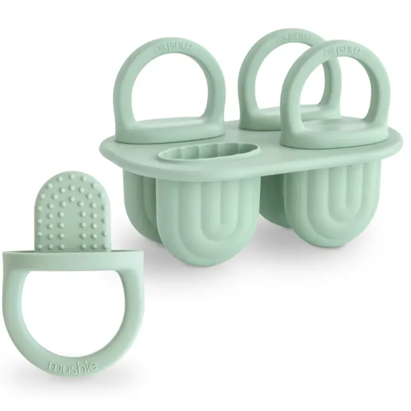 Mushie glassform för barn Cambridge Blue Premium