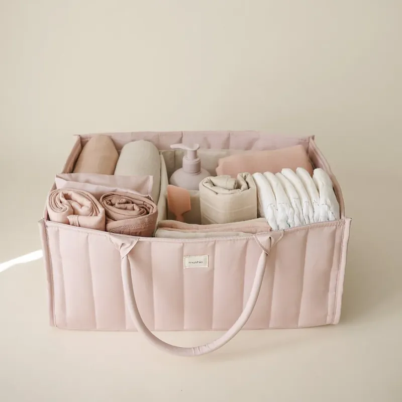 Mushie blöjorganisatör Blush Utförsäljning