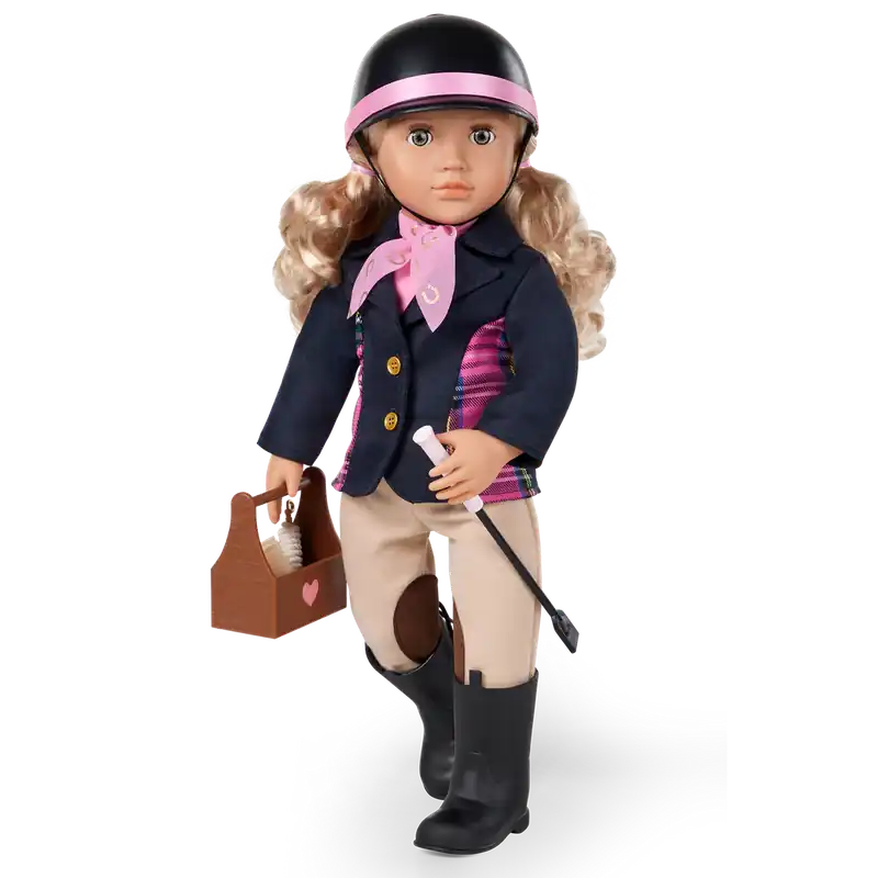 Lägg i varukorgen Our Generation docka Abby, jockey, 46 cm