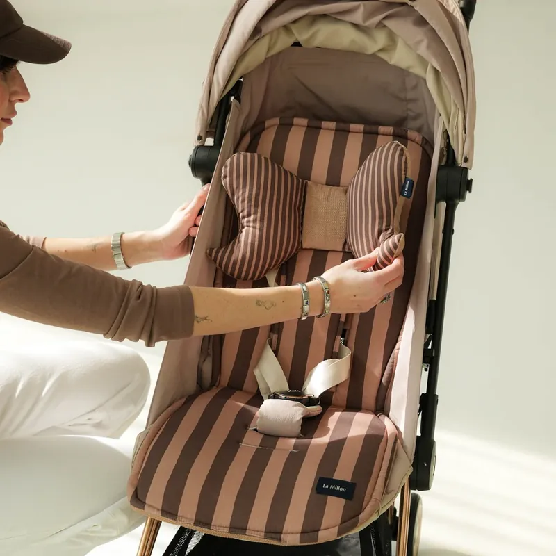 Lägg i varukorgen La Millou promenadset STRIPES BROWN