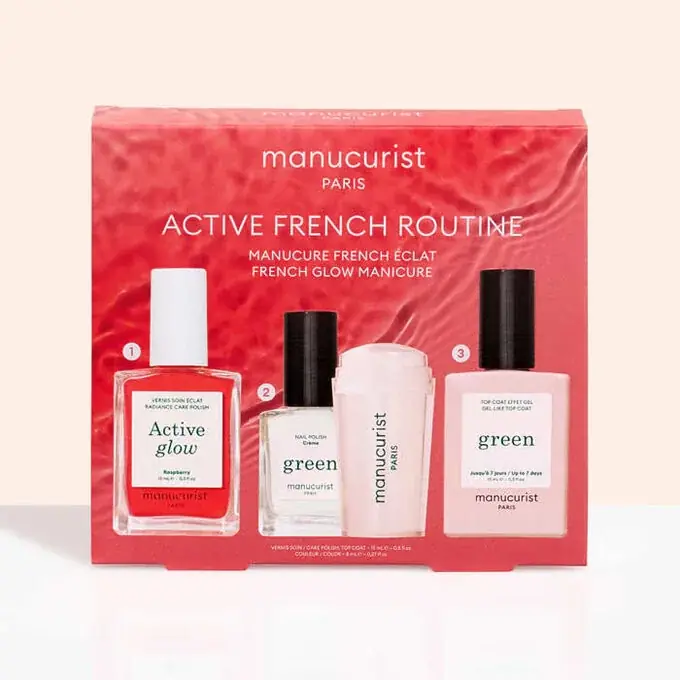 Populärt val Manucurist Kosmetika Fransk manikyrset Active French Manicure Kit med stämpel