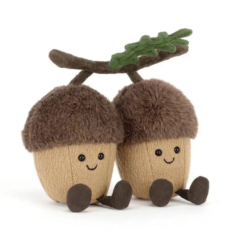 Jellycat Gosedjur Ekollon Amuseables Ort & Tum 18 cm Billigare