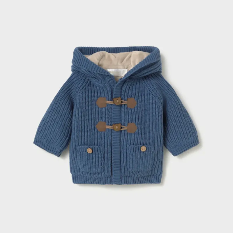 Rabatter Mayoral Baby sweatshirt med huva Blueberry
