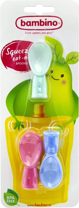 Bambino Squeeze-eat-n-go!, 3 st Bästa pris