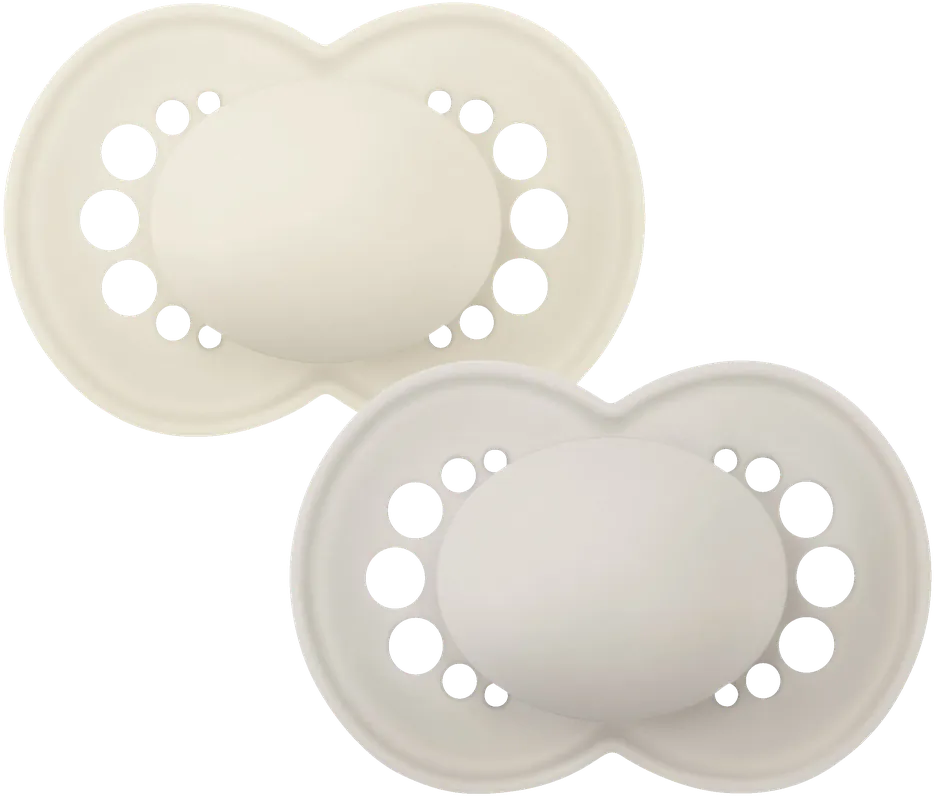 MAM Original Neutral 6-16m, Unprinted, 2 pack Sista chansen