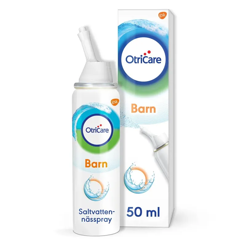 Endast denna vecka Otricare saltvatten nässpray för Barn & Bebis, 50 ml