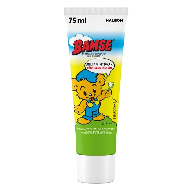 Sensodyne Bamse Tandkräm, 75 ml Reapris