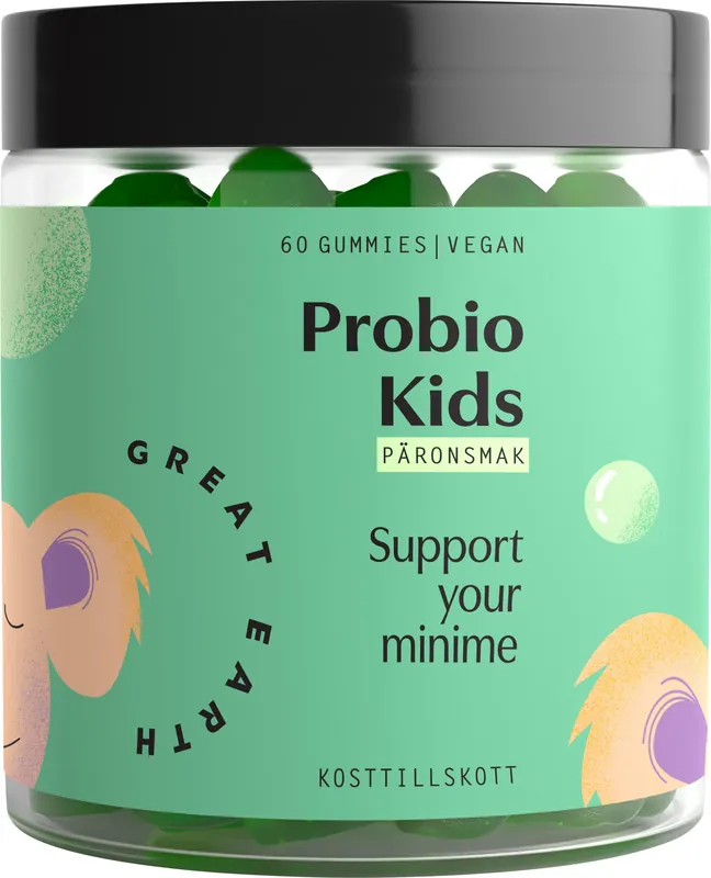 Endast idag Great Earth Probio Kids, 60 st