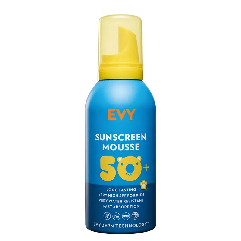Snabb frakt Evy sunscreen mousse SPF 50 kids, 150 ml